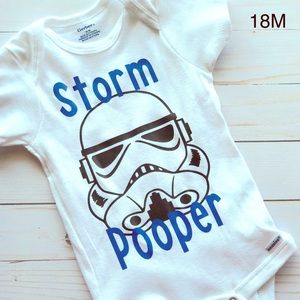 Storm pooper onsie